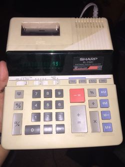 Electronic printing calculator