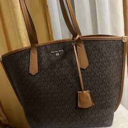 Michael Kors Large Tote Bag – Brown 
