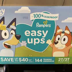 Pampers Easy Ups Size 2T/3T