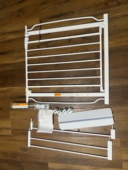 White Metal Baby Safety Gate