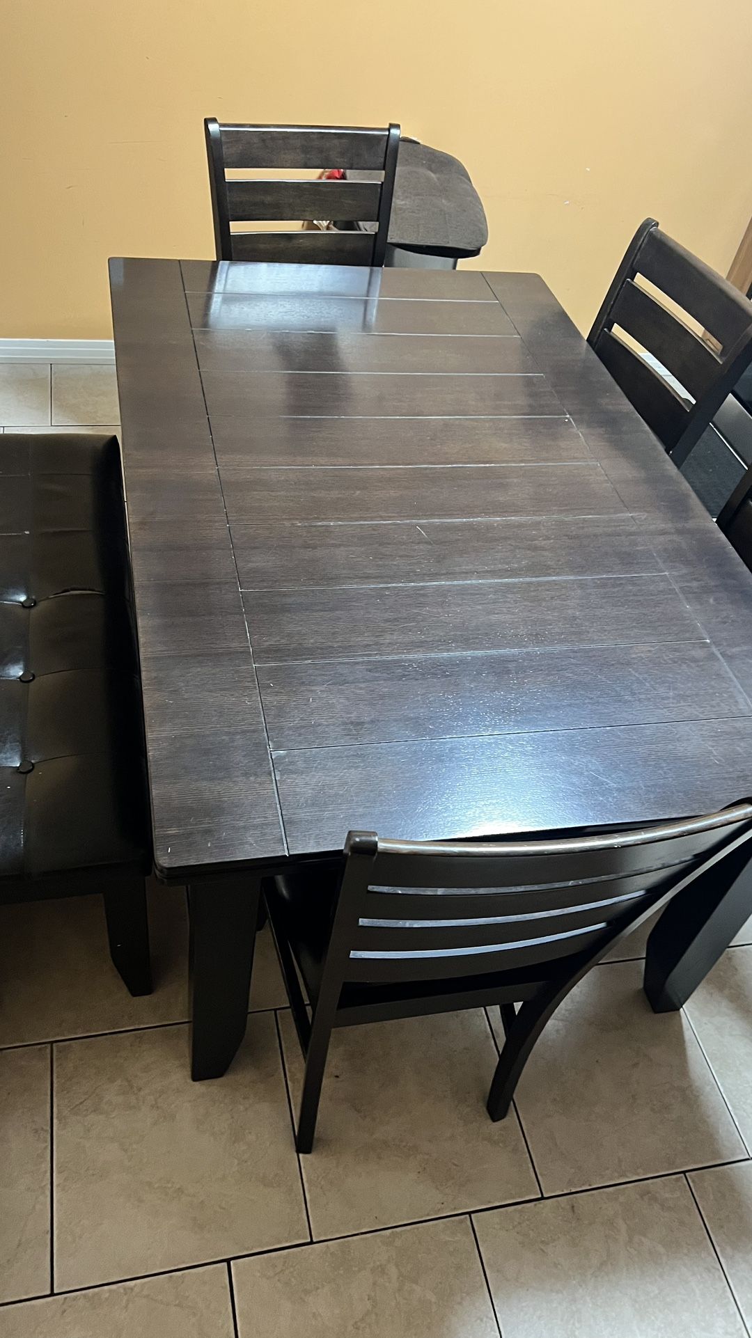 Dining Table With Bench
