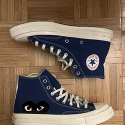 Cdg Converse Blue Size 9