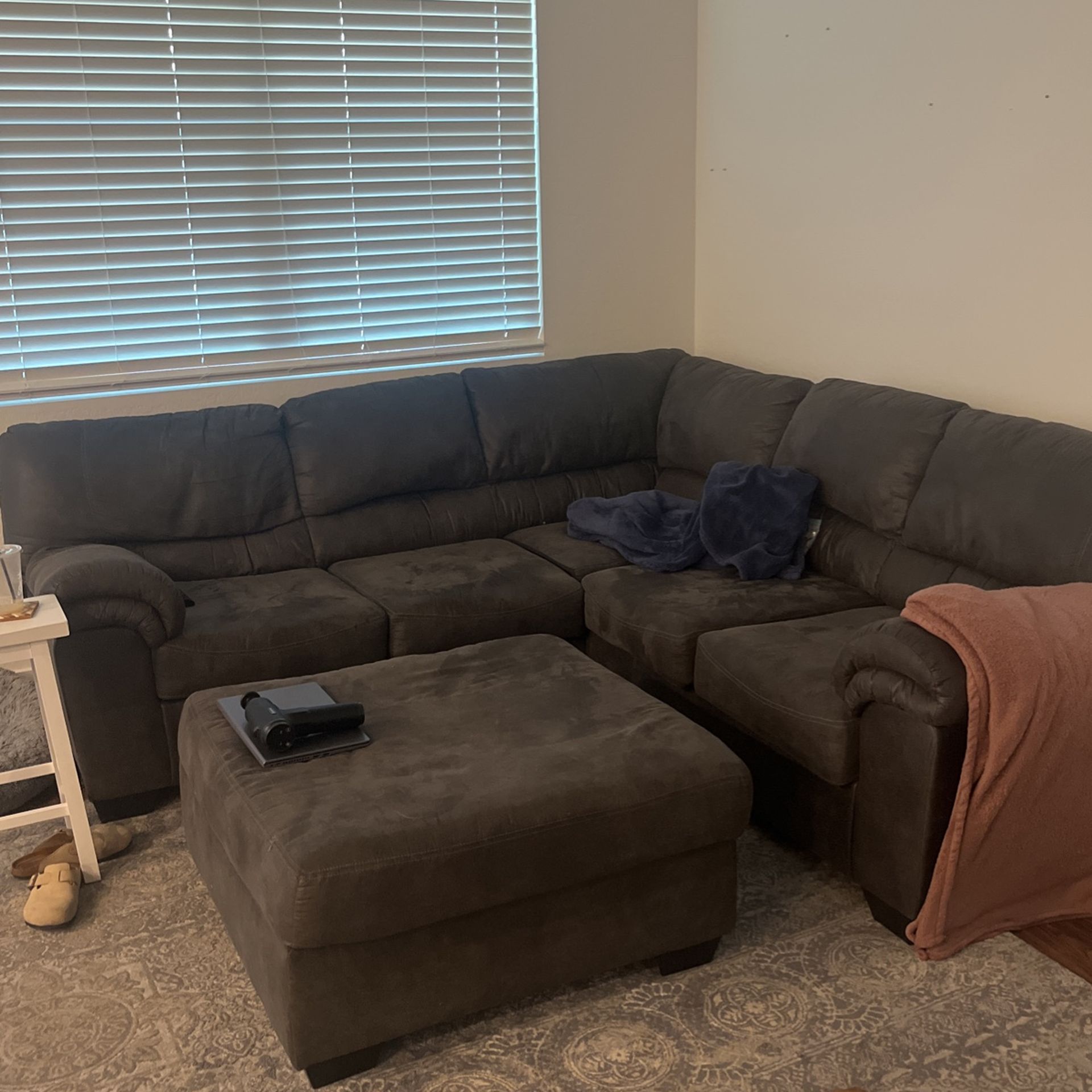 Couch And Ottoman For Sale 