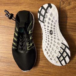 Bew Boy Black and Yellow Colour Pair of Shoes Size 1 
