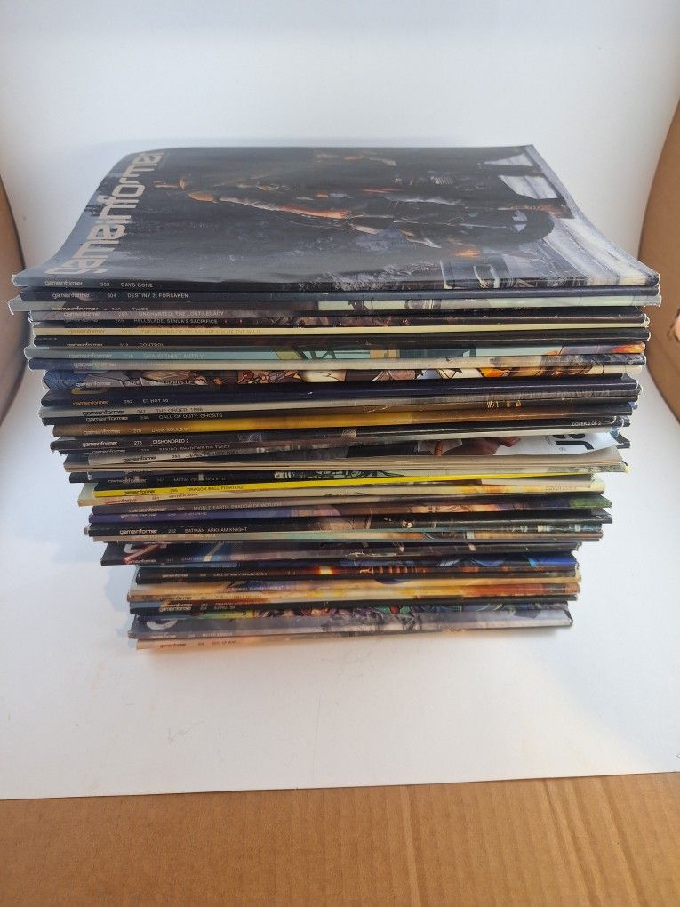 Gameinformer Lot Of 60+ 2012-2014