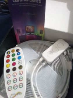 RIWNNI RGB LED Strip Lights with Remote