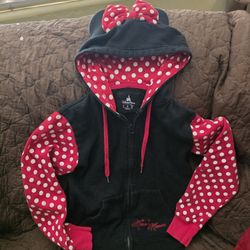 Disney Minnie Mouse Hooded Sweatshirt Ears