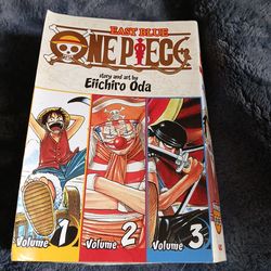 One Piece 3 in 1 Volumes 1 - 3