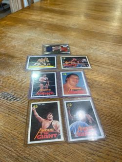 WWF Vintage Andre The Giant Card Lot