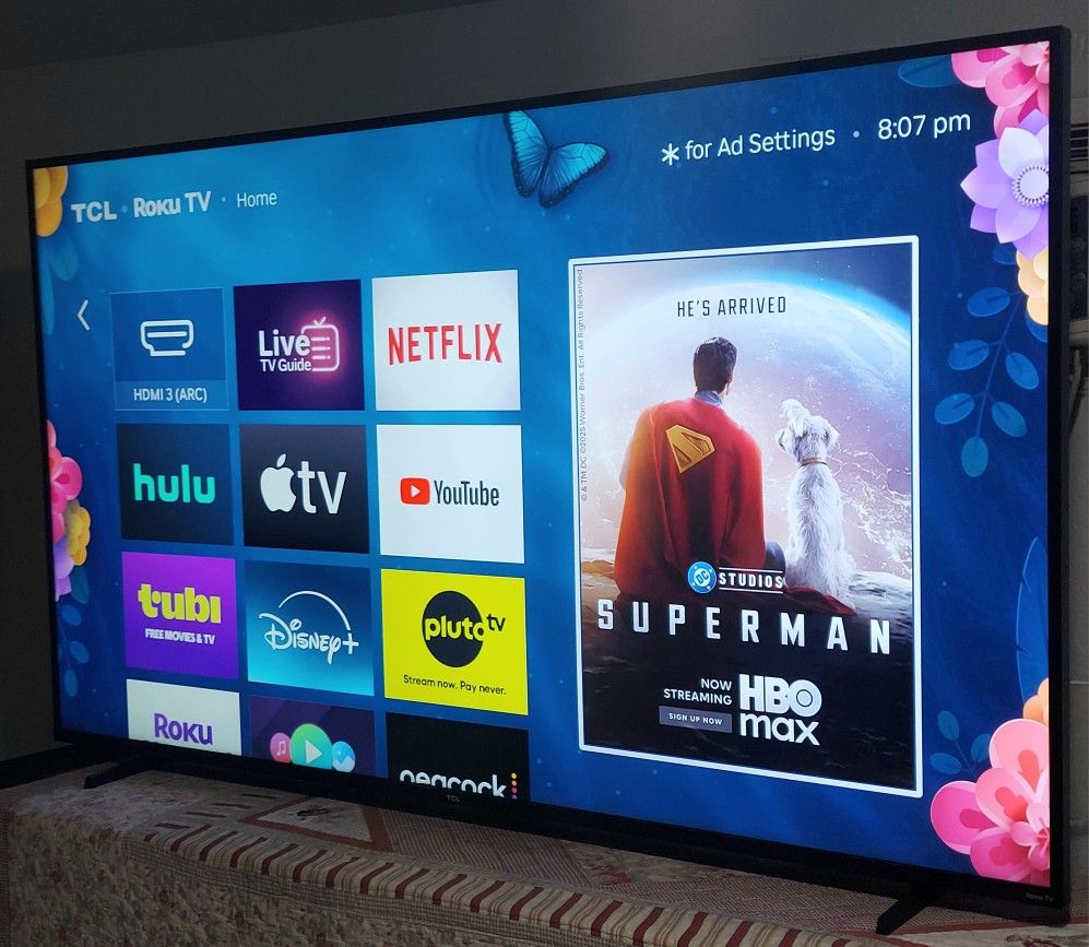 SMART TV TCL 75" 4K ROKU LED HDR DOLBY VISION FULL UHD 2160p🔴 ( NEGOTIABLE ) 🟢FREE DELIVERY 🟠