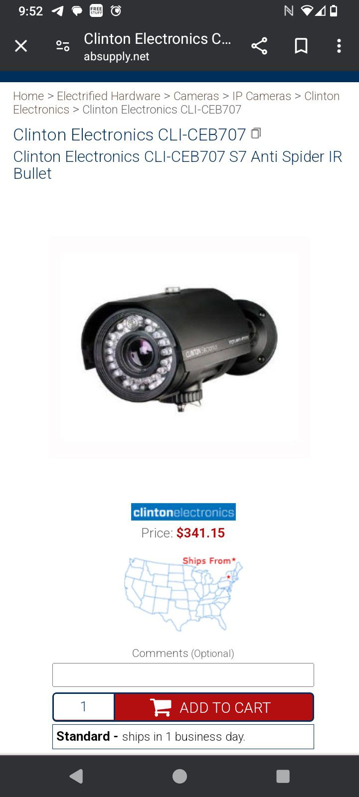  Indoor/Outdoor security Camera System