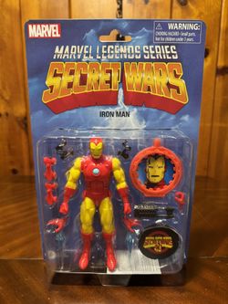 Marvel Legends Secret Wars Iron Man 6" Action Figure Hasbro *NEW*