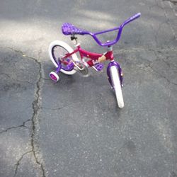 Barbie Bike For 5-7 Year Olds Good Condition Just Cleaned