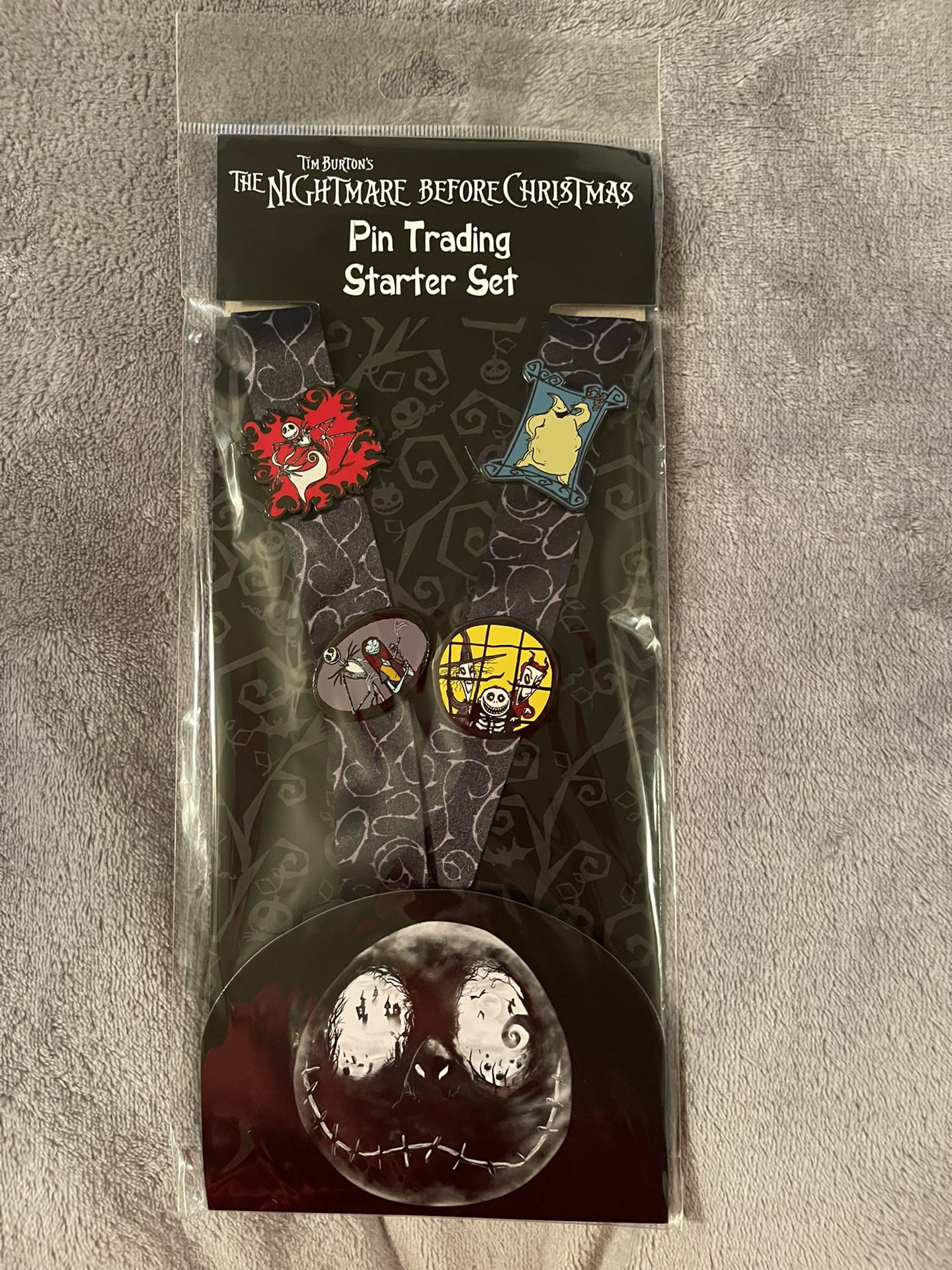 The Nightmare Before Christmas pin trading set