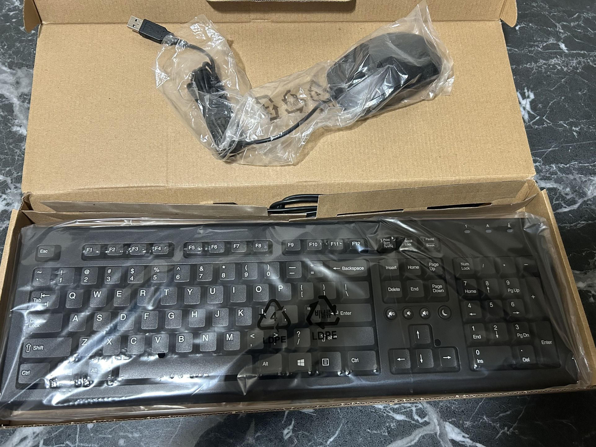 NEW HP Keyboard & Mouse