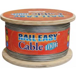 Atlantis RailEasy C0 Railing Cable (5/32") - 100 Feet Spool
