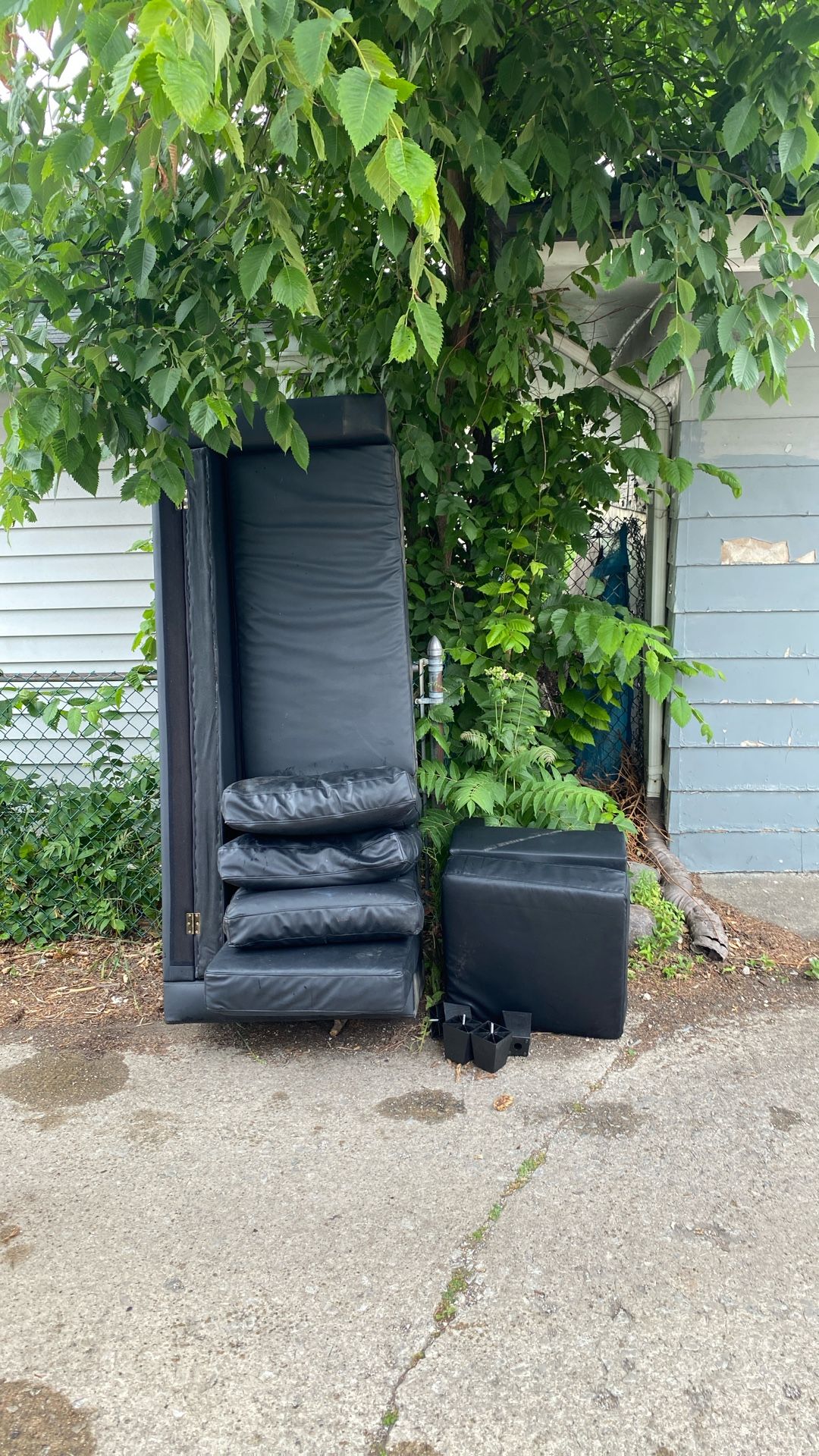 Free Faux Leather Couch
