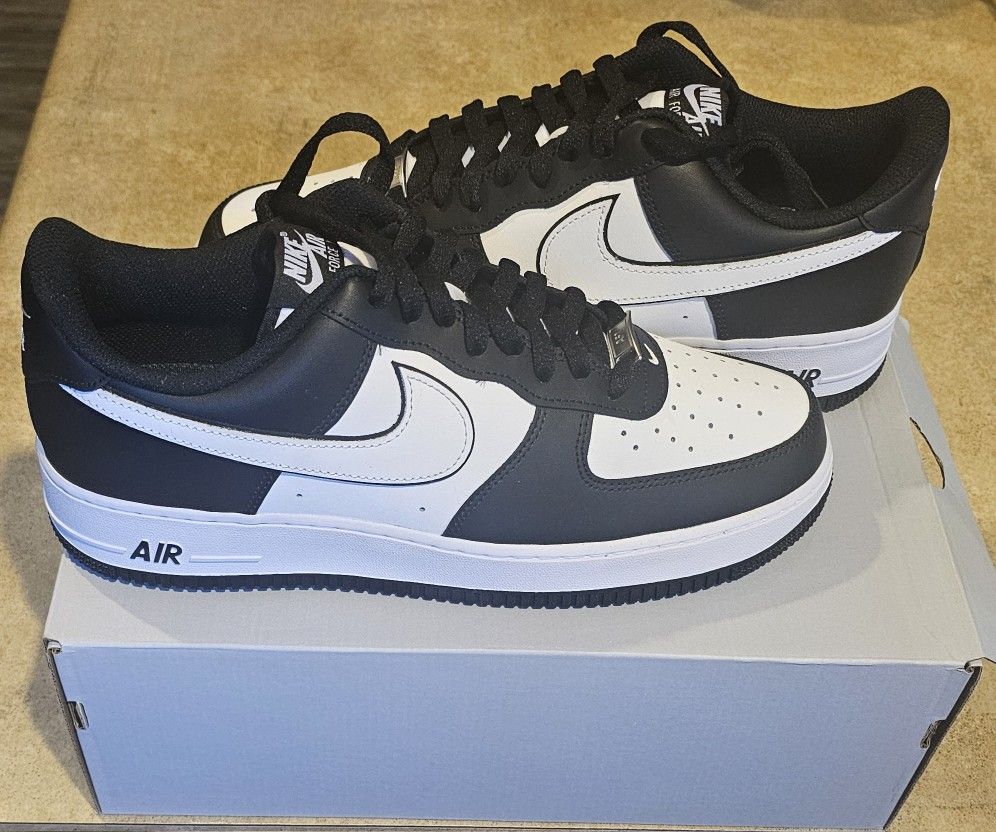 Nike Air Force 1 Low White Swoosh Panda