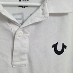 True religion collar shirt#M
