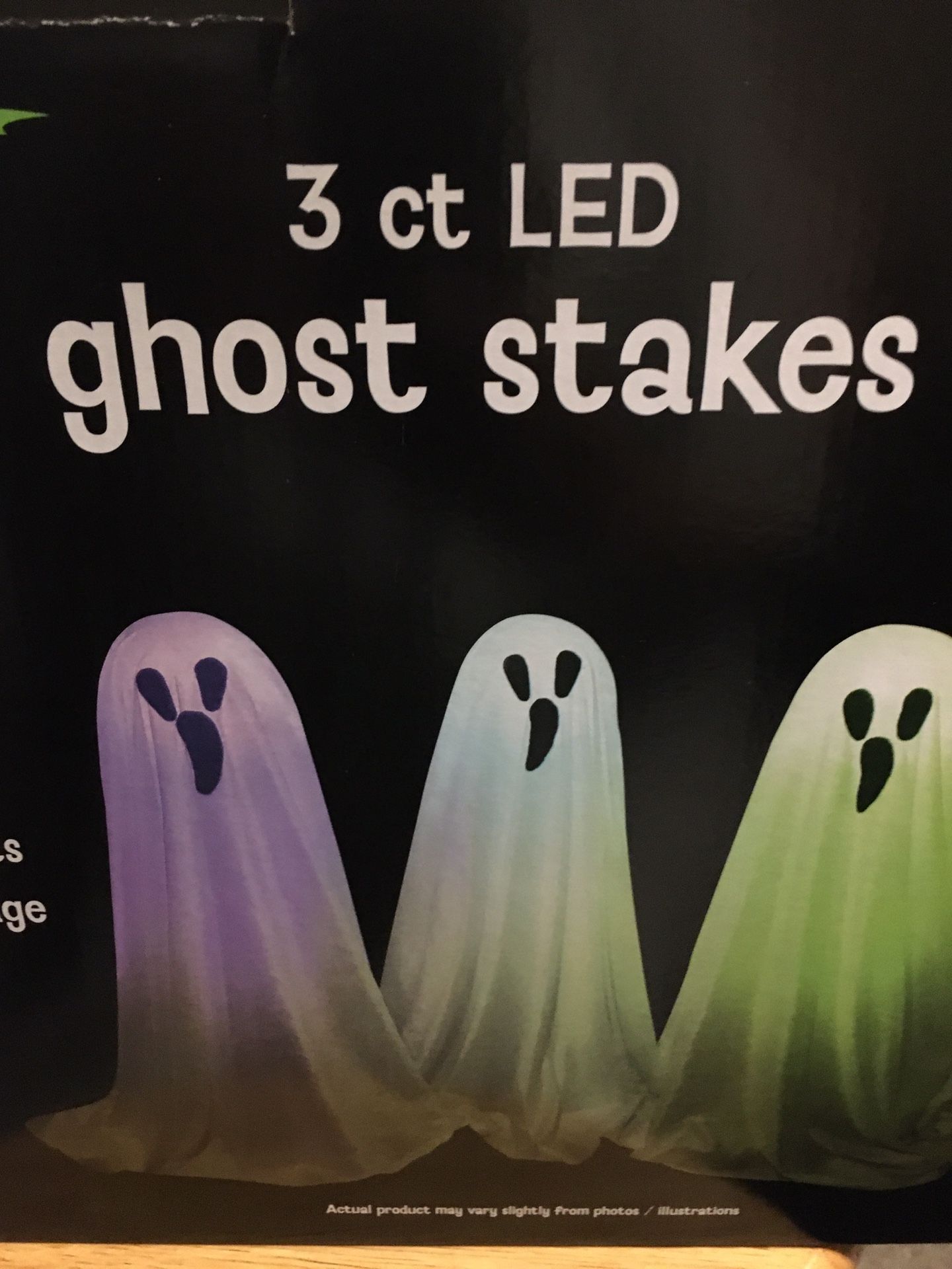 2FT 3 CT LED Floating Ghosts Indoor/Outdoor Use 