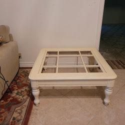 Coffee/Game Table- NEEDS GLASS TOP!