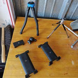 Tripod, Phone Mount, Laptop Riser, Tablet Stand Etc 