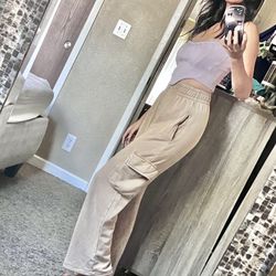 Comfy cargo sweatpants