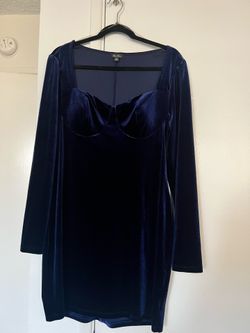 Blue dress