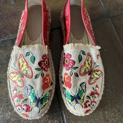 Johnny Was Shoes Espadrille Size 9 