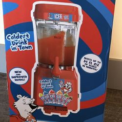 Icee Machine And Syrups