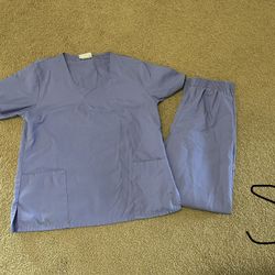 Scrub Top And Bottoms 