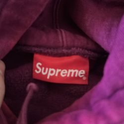 Vintage 2017 Supreme Logo Hoodie