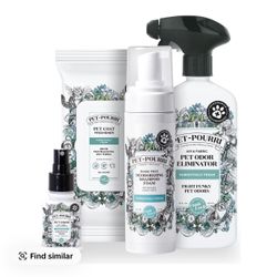 Pet~Pourri "Pawsitively Fresh" Pet Odor Eliminator Bundle - 4pc Set