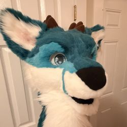 Blue Deer Fursuit