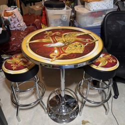 Pub Table and Chairs 