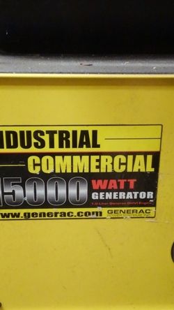 Generator 15,000wtts