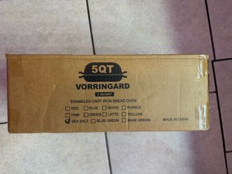 Vorringard 5QT Enameled Cast Iron Bread Oven
