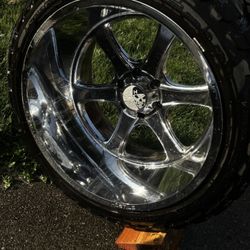 Wheels and Tires (full Set) 