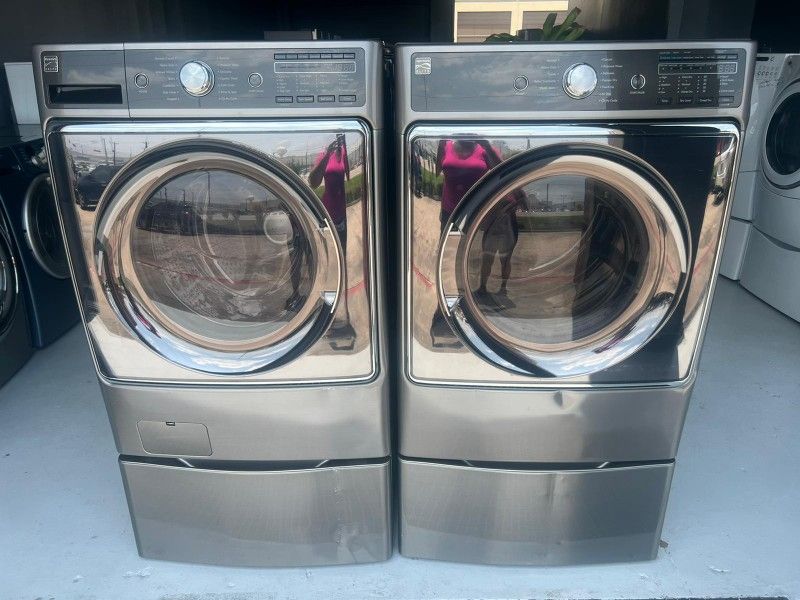 Jumbo Washer And Electric Dryer Set π Lavadora Y Secadora Electrica π