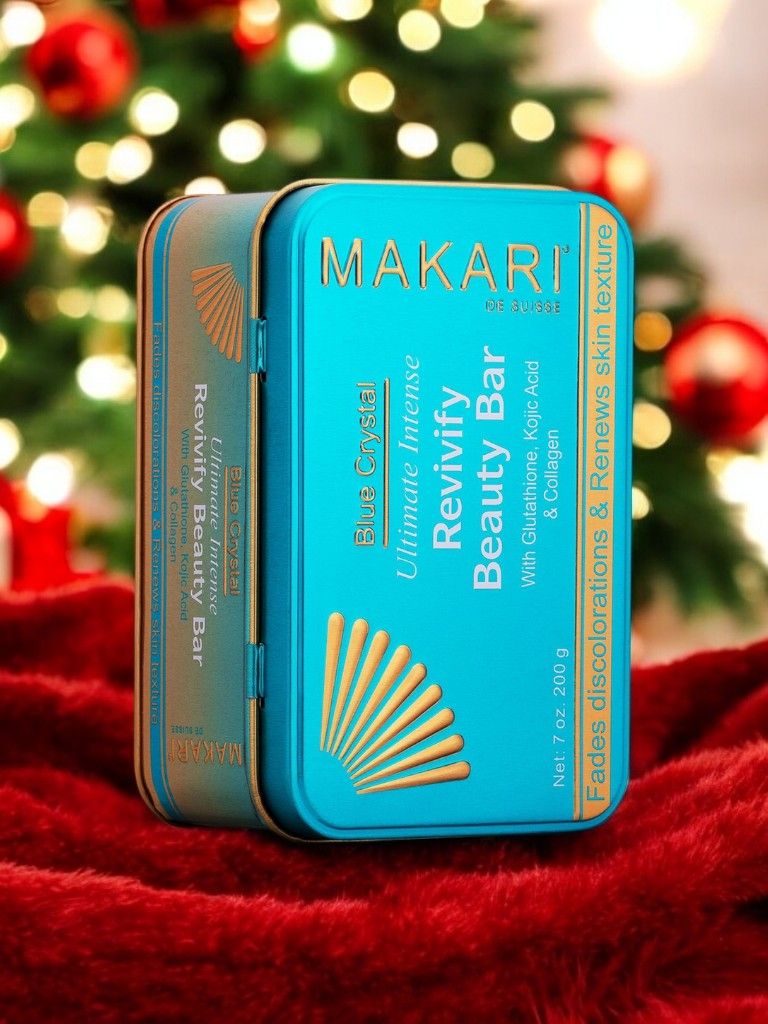 Makari Blue Crystal Revivify Multi Function Beauty Bar Soap