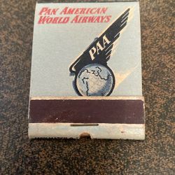 Vintage PanAm Matchbook 1940s