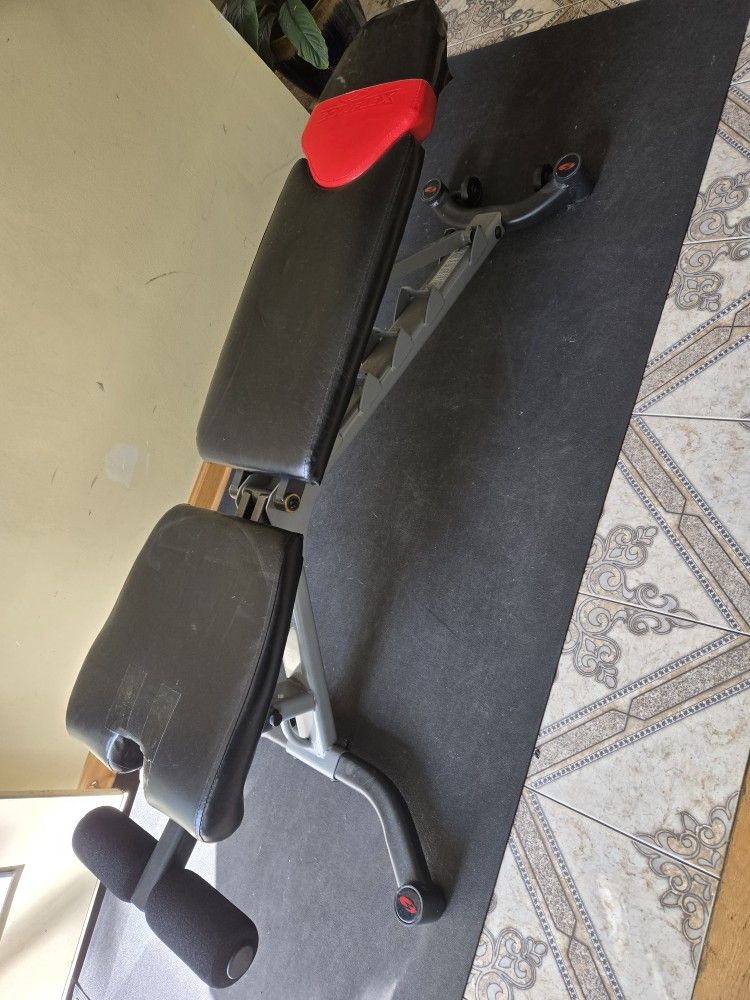 Bowflex Adjustable FID Weight Bench Flat Incline Decline