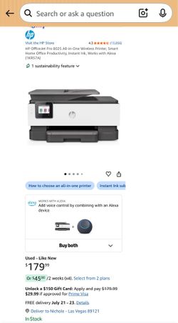 HP OfficeJet Pro Printer