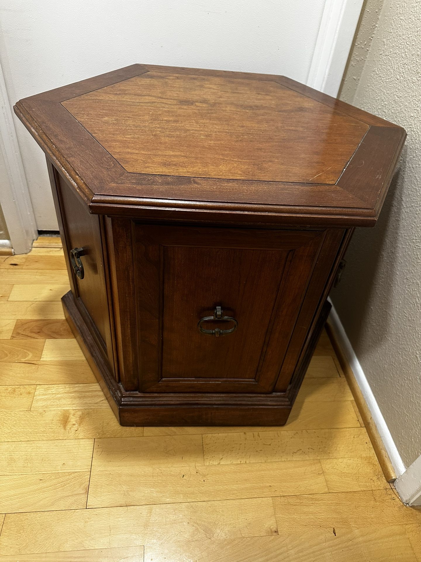 Antique Cherry End Table