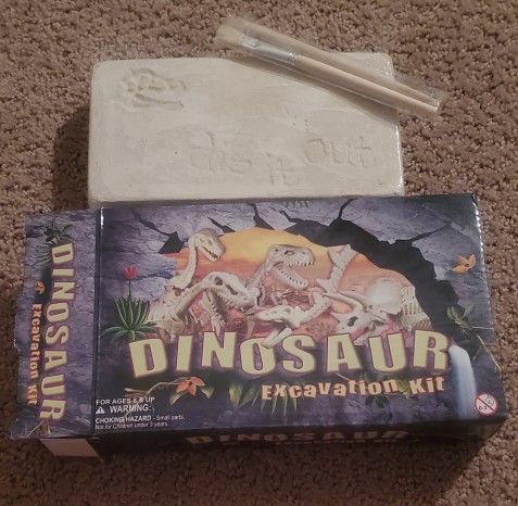 Dinosaur Excavation Kit - New