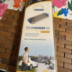 Sunsei SolarCharger 135, a solar-powered battery maintainer trickle charger new 