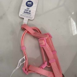 Whisker City Cat Kitten Step In Harness Pink Adjustable Walking D Ring