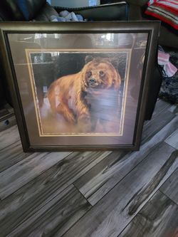 Grizzly Bear Wall Art HOME INTERIOR GIFTS