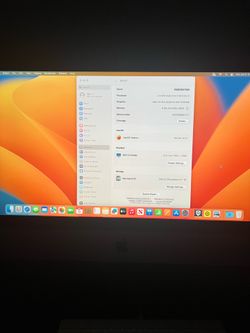 L shaped desk 2019 Apple iMac and HP printer