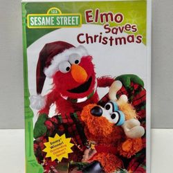 Sesame Street Collection Elmo Saves Christmas DVD Family Movie Fun Gift